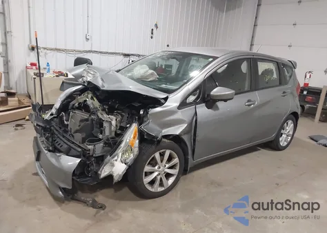 2015 Nissan Versa Note Sl z USA, uszkodzony, nr VIN 3N1CE2CP3FL424970